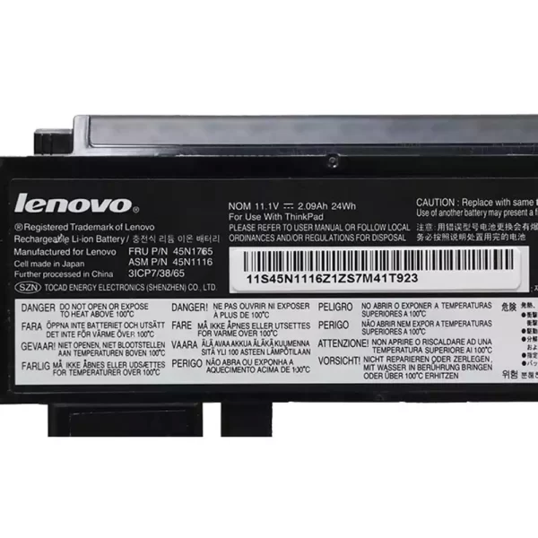 Batteria per portatile LENOVO 45N1119 45N1118 45N1765 45N1116 X230S X240S - immagine 3
