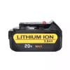 20V 3.0Ah Batteria di ricambio per DEWALT DCG412,DCG412B,DCG412L2,DCS331B,DCS331L1,DCS331L2,DCS331N - immagine 3