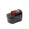 12V 3000mAh Batteria di ricambio per Black&Decker HP12K,HP12KD,HP122K,HP122KD,HP122,HP126F2B,HP126F2K,HP126F3B,HP126F3K,HP126FBH,HP126FSC,HP126FSH,HP126K,HP128F3B,HP9019K