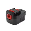 12V 3000mAh Batteria di ricambio per Black&Decker HP12K,HP12KD,HP122K,HP122KD,HP122,HP126F2B,HP126F2K,HP126F3B,HP126F3K,HP126FBH,HP126FSC,HP126FSH,HP126K,HP128F3B,HP9019K - immagine 2