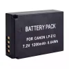 Batteria di ricambio per Canon EOS M,EOS M2, EOS SX70HS,EOS KISS X7,EOS Rebel SL1 - immagine 2