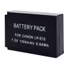 Batteria di ricambio per Canon EOS M,EOS M2, EOS SX70HS,EOS KISS X7,EOS Rebel SL1 - immagine 3