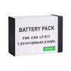 Batteria di ricambio per Canon EOS 77D (EOS 9000D),EOS M3,EOS M5,EOS M6,EOS M6 Mark II - immagine 4