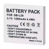 Batteria di ricambio per SANYO VPC-E1,VPC-E2,VPC-E6,VPC-E7,VPC-S7 - immagine 2
