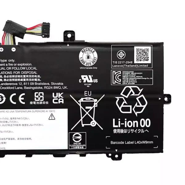 Batteria per portatile LENOVO L21B4PD0 L21C4PD0 L21M4PD0 - immagine 4