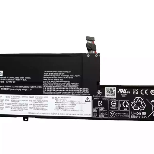 Batteria per portatile LENOVO L21M3PE0 L21C3PE0 L21L3PE0 L21B3PE0 - immagine 3