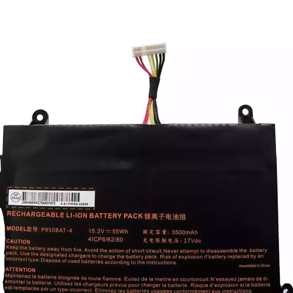 Batteria per portatile P950BAT-4 - immagine 3