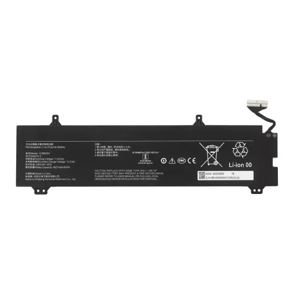 Batteria per portatile G16B03W,Redmi G Pro 2022/Redmi G Pro 2024