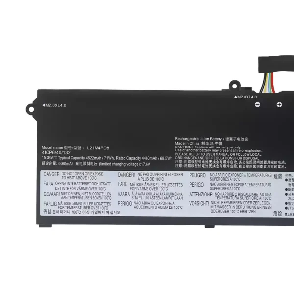 Batteria per portatile LENOVO L21C4PD8 L21D4PD8 L21L4PD8 L21M4PD8 - immagine 3
