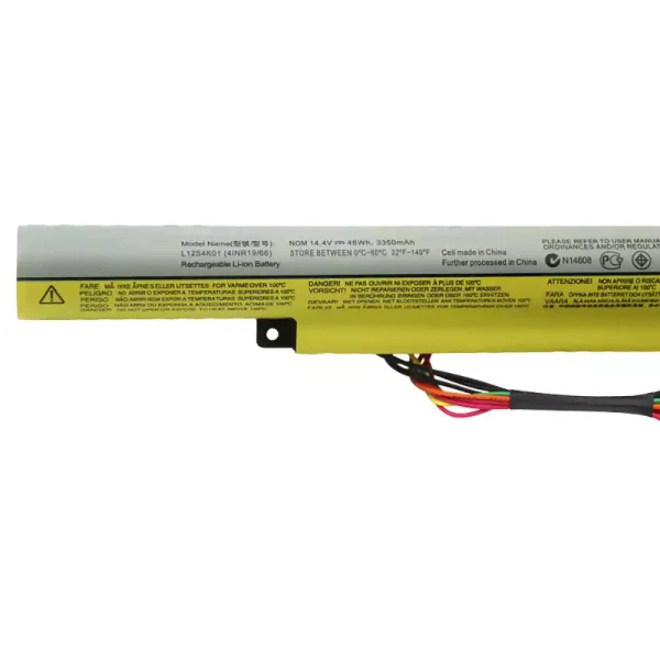 Batteria per portatile LENOVO L12L4K01 L12S4E21 L12M4E21 L12M4K01 - immagine 4