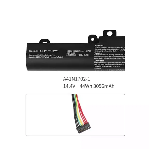 Batteria per portatile Asus A41N1702-1 - immagine 3