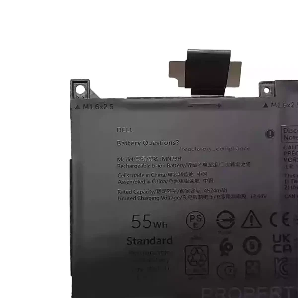 Batteria per portatile Dell MN79H NXRKW - immagine 3