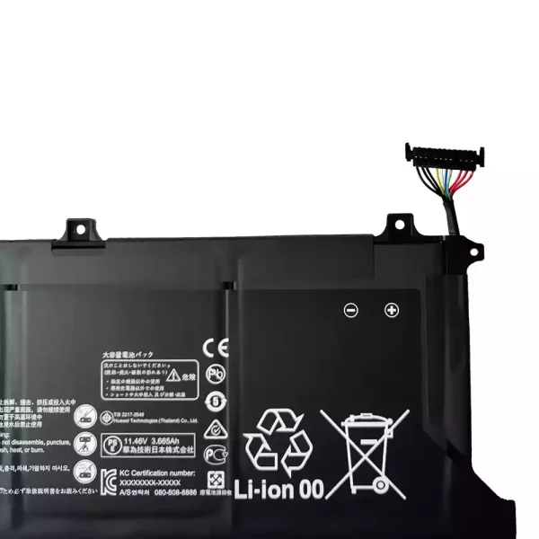 Batteria per portatile HUAWEI HNL-WFP9 HNL-WFQ9 HNL-WFP9Q WRTD-WFH9Q WRTD-WDH9 WRTD-WFH9 HLY-19R - immagine 2
