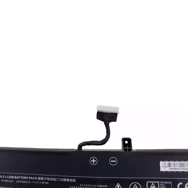Batteria per portatile PD70BAT-6 PD70BAT-6-80 - immagine 3
