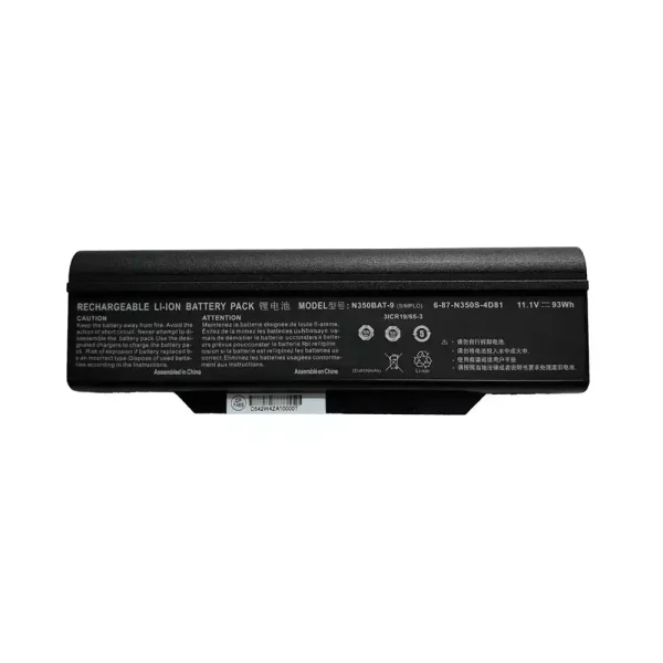 Batteria per portatile N350BAT-9 6-87-N350S-4D81