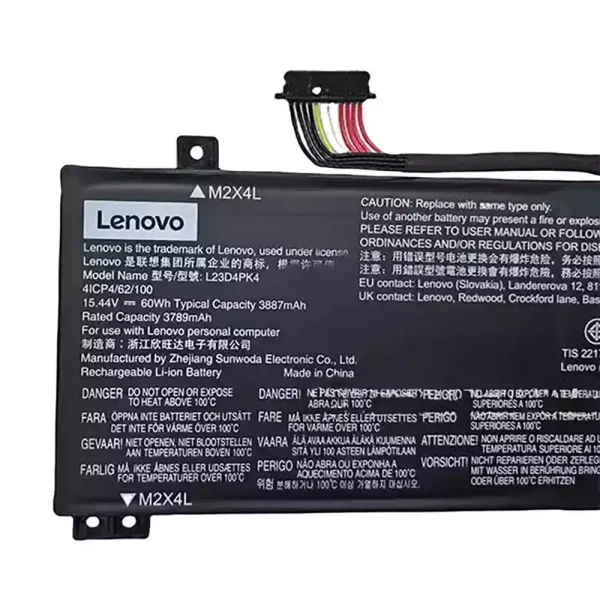 Batteria per portatile LENOVO L23C4PK4 L23M4PK4 L23D4PK4 - immagine 3