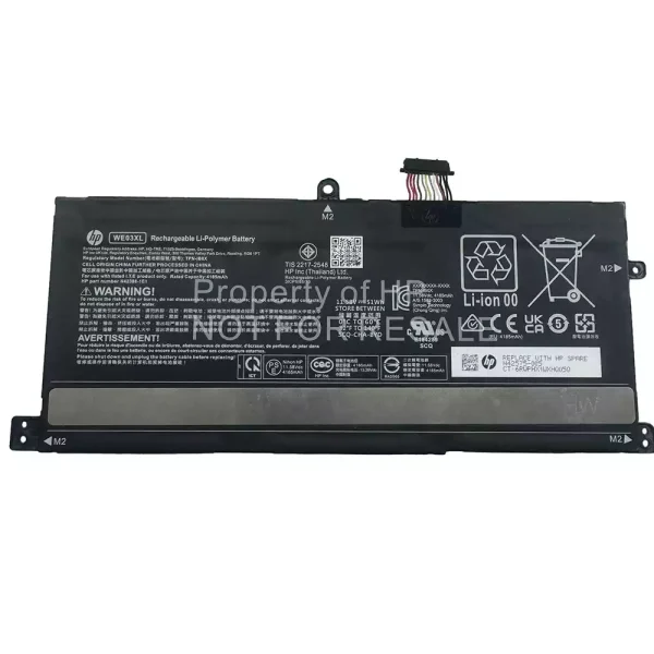 Batteria per portatile HP WE03XL TPN-IB0X N42575-005 N42388-1E1