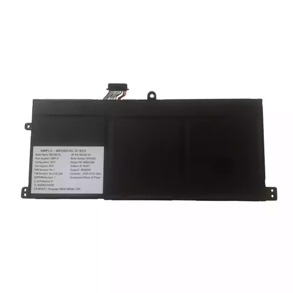 Batteria per portatile HP WE03XL TPN-IB0X N42575-005 N42388-1E1 - immagine 2