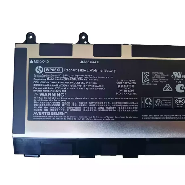 Batteria per portatile HP WP06XL - immagine 3