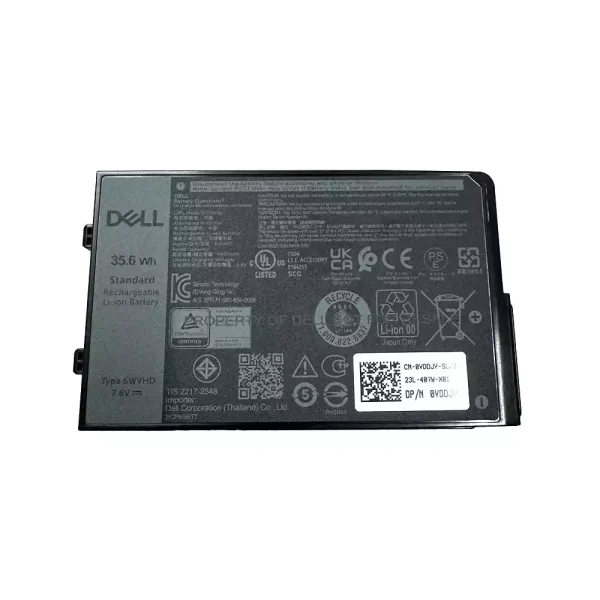 Batteria per portatile DELL 6WVHD VDDJY