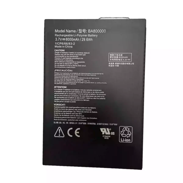 Batteria per portatile BA800000
