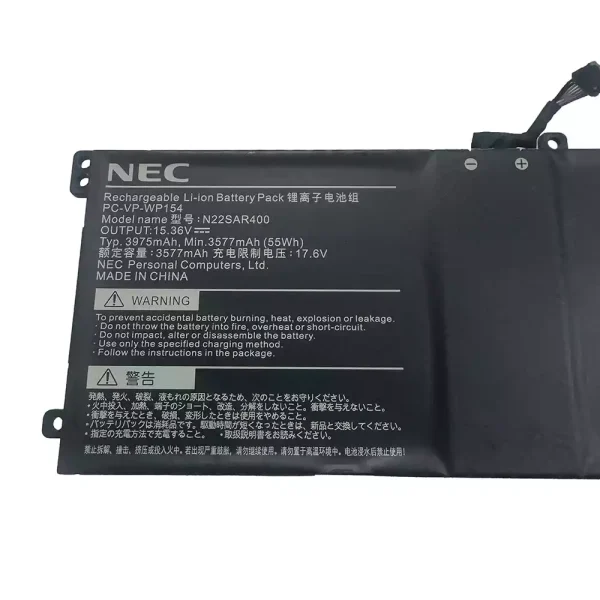 Batteria per portatile NEC PC-VP-WP154 N22SAR400 - immagine 2