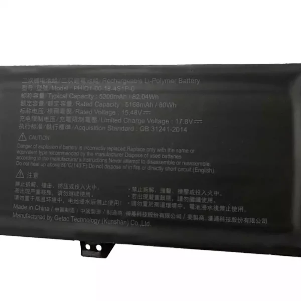 Batteria per portatile PHID1-00-18-4S1P-0,MECHREVO Vision 16 Pro - immagine 2