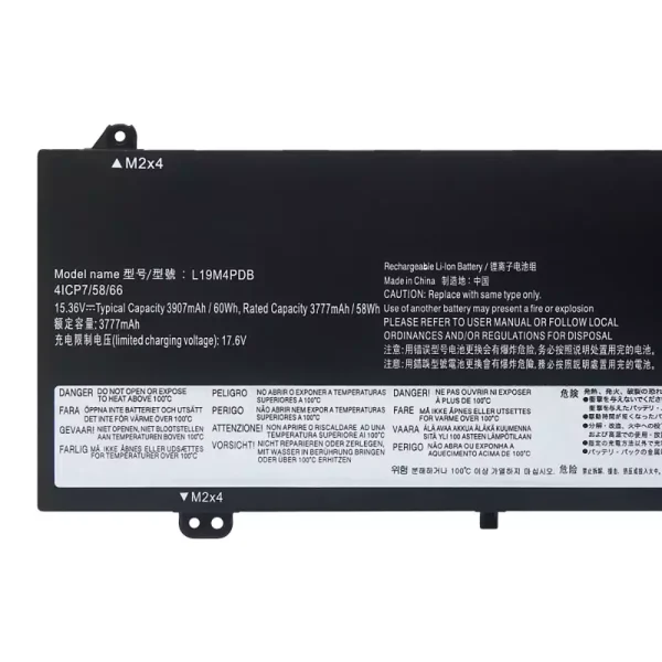 Batteria per portatile LENOVO L20M4PDB L20C4PDB - immagine 3