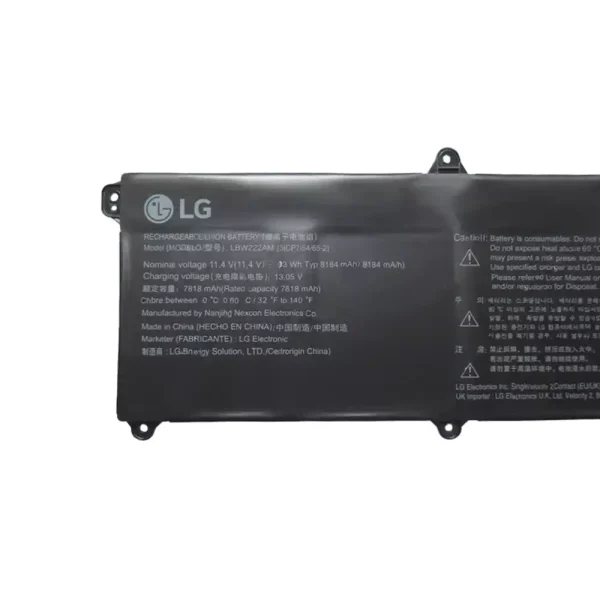 Batteria per portatile LG LBW222AM - immagine 3