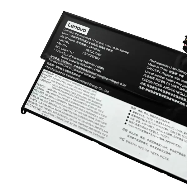 Batteria per portatile LENOVO L19M4PG4 L19C4PG4 L19D4PG3 - immagine 3