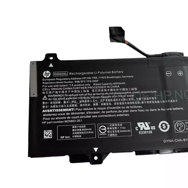 Batteria per portatile HP GG02XL - immagine 3