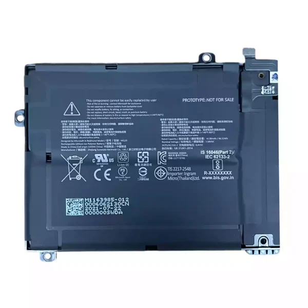 Batteria per portatile Microsoft Surface Pro 9 2038 1996 1997 2032 DYNM04 - immagine 3