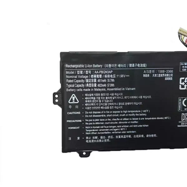 Batteria per portatile SAMSUNG AA-PBQN3AP - immagine 3