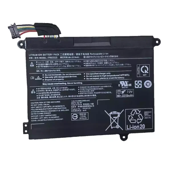 Batteria per portatile Fujitsu FPB0352S FPCBP578