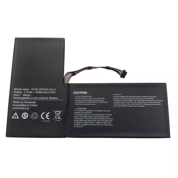 Batteria per portatile EF20-2S5000-S4L8 E2213 S2218