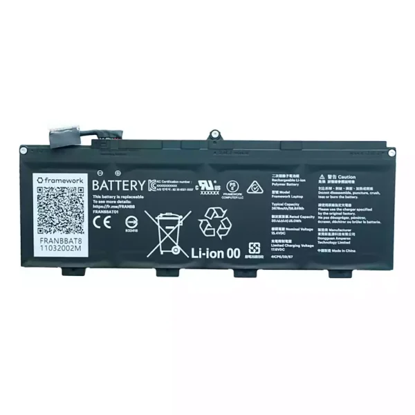 Batteria per portatile FRANBBATO1 1126105R5 FRANBBATA Framework Laptop 13