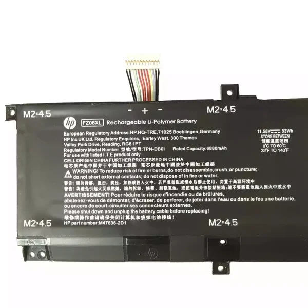 Batteria per portatile HP FZ06XL - immagine 3