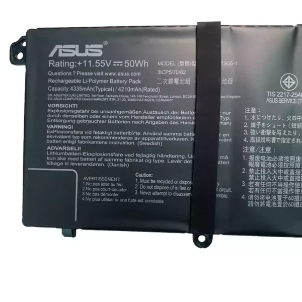 Batteria per portatile ASUS C31N1905-1 - immagine 2