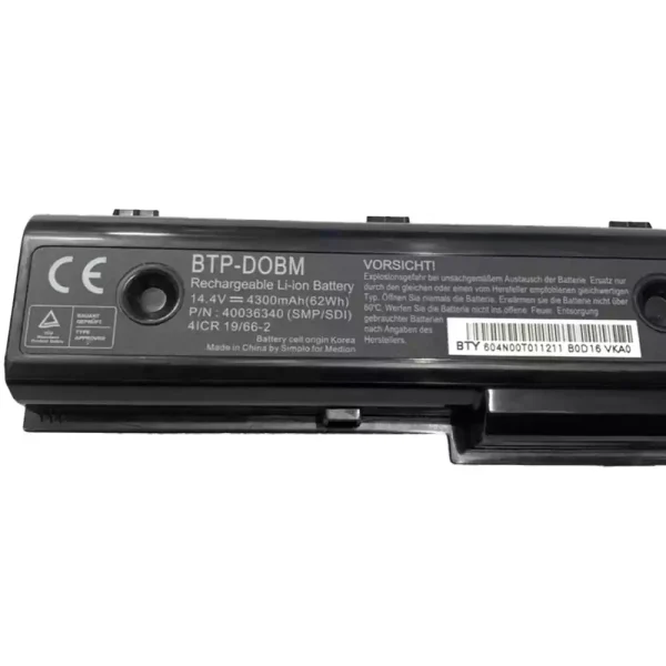 Batteria per portatile Medion BTP-DNBM,BTP-DOBM - immagine 2