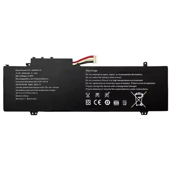 Batteria per portatile NV-549067-3S 5376275P GWTN156