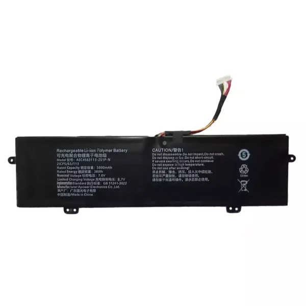 Batteria per portatile AEC4563113-2S1P AEC4563113-2S1P-N - immagine 2