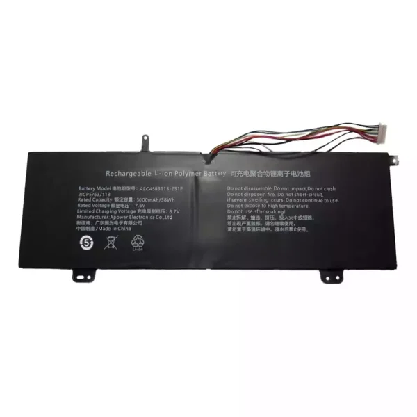 Batteria per portatile AEC4563113-2S1P AEC4563113-2S1P-N - immagine 3