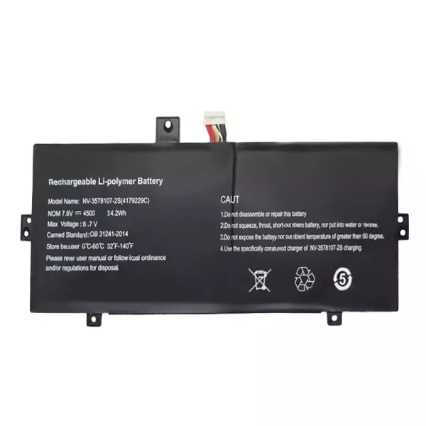 Batteria per portatile NV-3578107-2S 4179229C