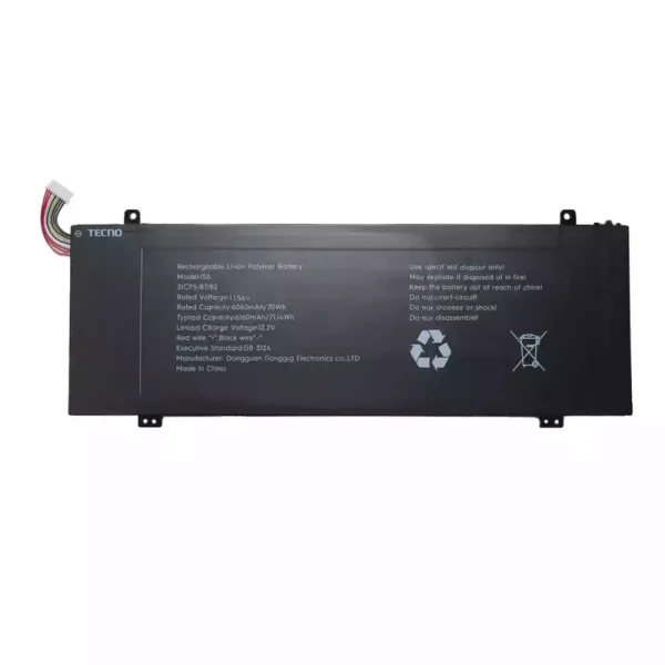 Batteria per portatile TECNO 156 GF156