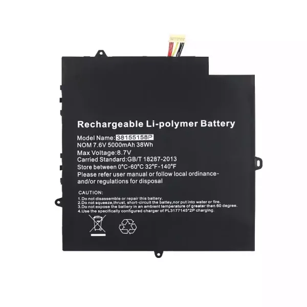 Batteria per portatile 38155158P Jumper EZBook X4 Pro