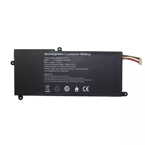 Batteria per portatile 536264-3S1P