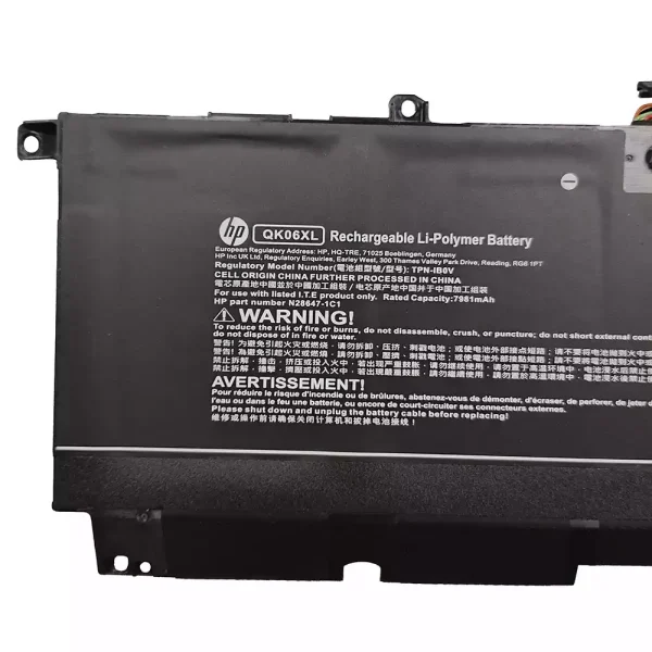 Batteria per portatile HP QK06XL - immagine 3