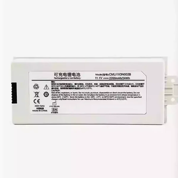 Batteria di ricambio per COMEN 022-000118-00 022-000108-00 CMLI1X3N002B