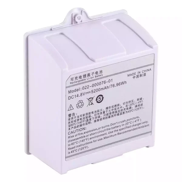 Batteria di ricambio per 022-000076-01,WED-H0924 - immagine 3