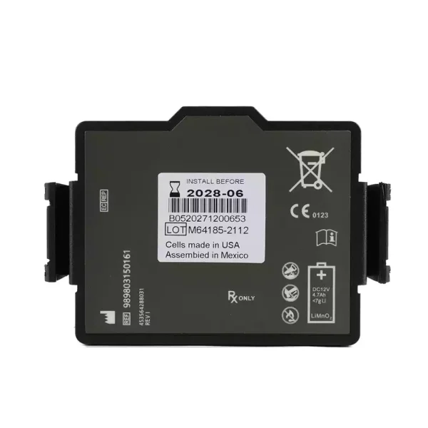 Batteria di ricambio per Philips HeartStart FR3 AED 989803150161 453564594921